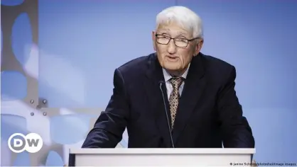  ??  ?? Der Soziologe und Philosoph Jürgen Habermas (Archivbild)