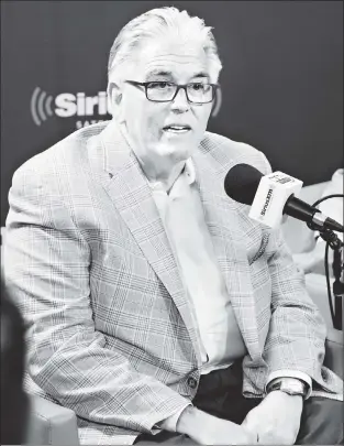  ?? Getty Images ?? STEP UP, SUCKERS! WFAN host Mike Francesa has unveiled his app — and it will cost $8.99 a month to provide content that users can get mostly free on radio.