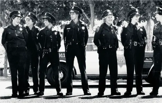  ?? Chris Stewart / The Chronicle 1982 ?? Female San Francisco police officers attend a recruitmen­t news conference in 1982. The SFPD now officially has 335 sworn female police officers.