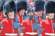  ??  ?? ■ Charanpree­t Singh Lall of the Coldstream Guards became the first soldier to wear a turban during the Trooping the Colour parade in central London, Britain, in June 2018 REUTERS FILE