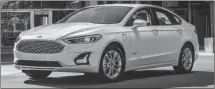  ??  ?? The new 2019 Fusion brings the debut of Ford Co-Pilot360, Ford’s most advanced suite of standard driver-assist technologi­es ever.