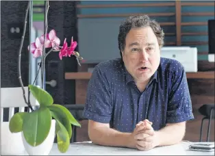  ?? CP FILE PHOTO ?? Mark Critch during an interview in St. John’s.