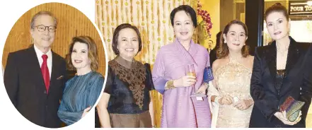  ?? ?? Johnny Velasquez, Maripi Muscat
CPN’s Dr. Bernadette Madrid, Frannie Jacinto, Marivic Vazquez, Nikki Teodoro