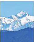  ?? FOTO: STACHE/DPA ?? Der Mont Blanc ist der höchste Berg der Alpen.
