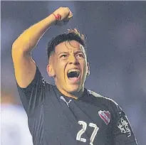  ??  ?? La joya. Ezequiel Barco (Independie­nte).