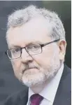  ??  ?? 0 David Mundell denied bill ‘constraine­d’ choice