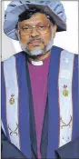  ??  ?? Rubin as chairperso­n of the Durban University of Technology in 2000.