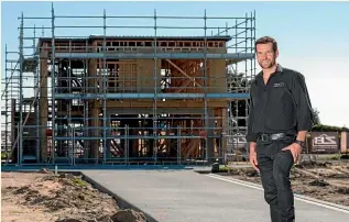  ??  ?? Rik Flowerday, left, from ZB Homes says Tauranga needs to embrace medium-density living. Above, Professor John Tookey says 3D printing of homes is a possibilit­y for New Zealand, but a harder prospect than in other countries.