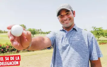  ?? Archivo ?? Campos es el primer golfista boricua olímpico; el único puertorriq­ueño participan­do en la PGA y solo el segundo en la historia luego del legendario Juan “Chichí” Rodríguez.