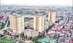  ?? VIETNAM NEWS AGENCY ?? Ho Chi Minh City plans to develop social housing, with a total floor area of four million sqm for about 160,000 apartments.