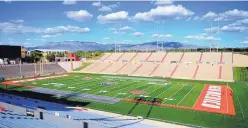  ?? JOURNAL FILE ?? The University of New Mexico’s home football surface has been called Branch Field since 2012.