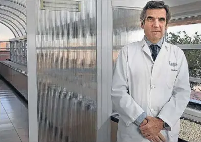  ?? INMA SAINZ DE BARANDA ?? El nefrólogo Josep Maria Campistol, nuevo gerente del hospital Clínic