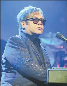  ??  ?? ELTON JOHN