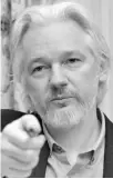  ??  ?? Julian Assange