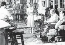  ?? Warner Bros. ?? “Key Largo,” famous for its pairing of Humphrey Bogart and Lauren Bacall, also netted Claire Trevor an Oscar. It airs today on TCM.