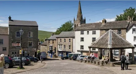  ??  ?? Trailblaze­r: Alston in Cumbria, where residents have already installed their own 4G mobile network