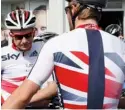  ??  ?? BE LOW Tao has been racing with both Bissell and the GB team this spring