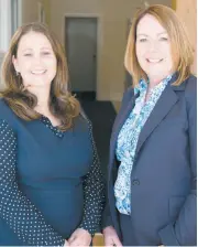  ??  ?? Heywood & Co Real Estate’s Barbara Heywood (right) welcomes new team member, Jackie Shearer to the business.