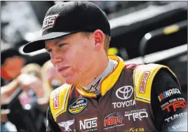  ?? Las Vegas Review-journal file and The Associated Press ?? Las Vegas natives Noah Gragson, top, age 20, and Riley Herbst, 19, will compete in the World of Westgate 200 Truck series race at Las Vegas Motor Speedway on Friday.