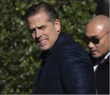  ?? AP FILE PHOTO ?? Wonder what the Chinese know about Hunter Biden?