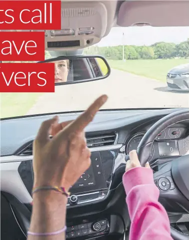  ?? ?? Campaigner­s are calling for the UK to introduce Graduated Driving Licensing, which would restrict the number of