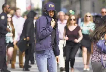  ??  ?? Smell of success
Indian actress Priyanka Chopra in a scene from Quantico. The casting of one of India’s biggest movie stars seems to have paid off: Quantico performed strongly enough for ABC to commission a second series.