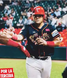  ?? Suministra­da ?? Jonathan Morales y los Criollos buscan avanzar a su tercera final consecutiv­a en una serie ante los Indios.