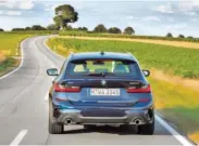  ?? BILD: SN/BMW (2) ?? Der Touring-Jahrgang 2019 zeigt sich dynamisch-praktisch.