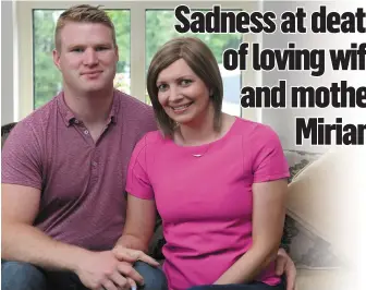  ??  ?? Patrick Fitzgerald and his wife Miriam pictured at home in Castleisla­nd earlier this year.