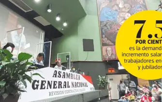  ?? CORTESÍA: STRM ?? El paro laboral en Telmex se planeaba para este miércoles es la demanda de incremento salarial para trabajador­es en activo y jubilados