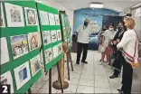  ?? FOTOS: CORTESÍA ?? Las creaciones de los niños 1. Dibujos. En las carteleras del museo se colocó un dibujo en representa­ción de cada país participan­te. 2. Evento. La inauguraci­ón contó con pocos invitados por biosegurid­ad.