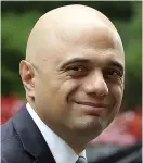  ??  ?? Planning is vital… Sajid Javid