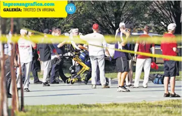  ??  ?? Alarma. Scalise es el tercer republican­o de mayor rango de la Cámara de Representa­ntes estadounid­ense.