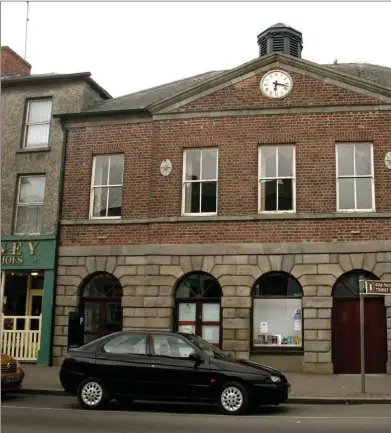  ??  ?? The Market House in Gorey.