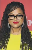  ?? AFP ?? ‘Selma’ director Ava DuVernay weighed into the debate