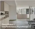  ??  ?? Pierce Widera — Core Performanc­e Physiother­apy