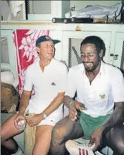  ?? GETTY IMAGES ?? A file picture of Geoffrey Boycott and Viv Richards.
