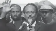  ??  ?? Le jeune président Mohamed (Farmajo)