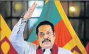  ?? REUTERS ?? Sri Lanka's newly appointed Prime Minister Mahinda Rajapaksa addresses a gathering.