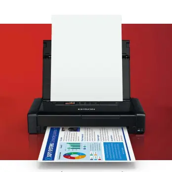  ??  ?? The slow print speed and per–page cost means this won’t replace your home inkjet any time soon.
