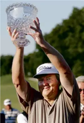  ?? NATHAN W. AMES/ASSOCIATED PRESS ?? Mr. Bean celebrated after winning a 2006 tournament.