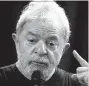  ?? [ Reuters ] ?? Ex-Präsident Lula da Silva sitzt seit Juli ein.