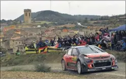  ??  ?? VICTORIA. Loeb ganó su último rally del Mundial este año en España.