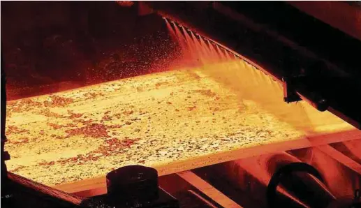  ?? Foto: ArcelorMit­tal ?? In Calvert befindet sich nach dem Verkauf das letzte Stahlwerk von ArcelorMit­tal auf amerikanis­chem Boden.