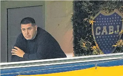  ?? ?? Román, en su laberinto. El presidente de Boca tiene poco margen de error para elegir nuevo técnico.