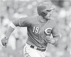  ?? AARON DOSTER, USA TODAY SPORTS ?? With a .412 on-base percentage and 20 home runs, Reds first baseman Joey Votto is in line for a fifth All-Star invite.