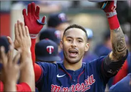  ?? THE ASSOCIATED PRESS FILE – 2022 ?? Carlos Correa, who played for the Twins last season, agreed to a $315million, 12-year contract with the Mets after his pending deal with the Giants fell through.