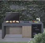  ??  ?? ARTUSI This is the idea barbecue for summer entertaini­ng. Made in Italy, Artusi’s Built-In barbecue is a slimline gloss-black beauty with stainless steel burners, a cast-iron plate, ribbed griddle plates and side controls. Efficient and easy to use, it will help turn any home cook into an elite chef. artusi.com.au