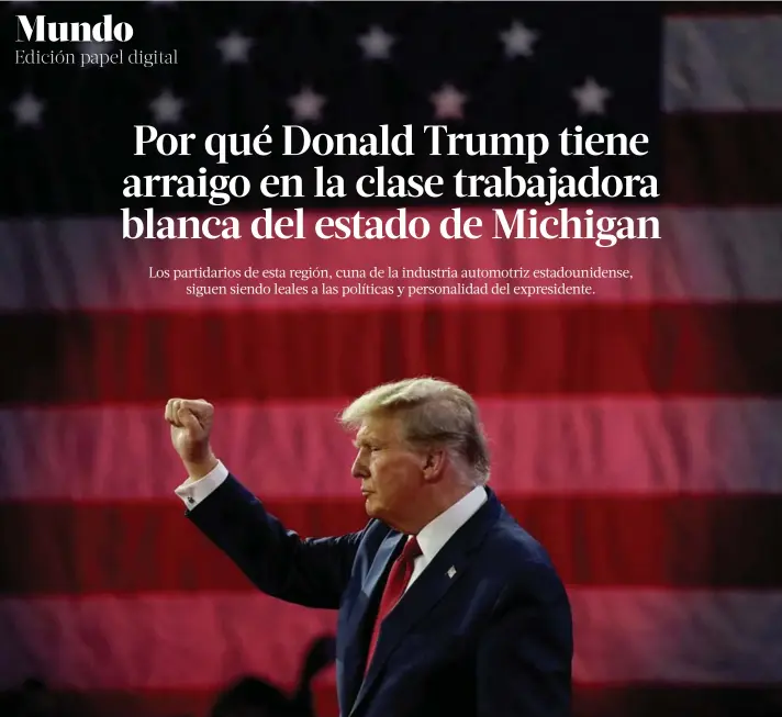  ?? ?? ► Donald Trump hace un gesto después de dirigirse a la reunión anual de la Conferenci­a de Acción Política Conservado­ra (CPAC) en National Harbor, Maryland, Estados Unidos.