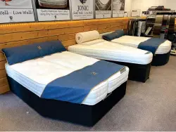  ?? ?? Mattresses are available in a wide range of shapes and sizes